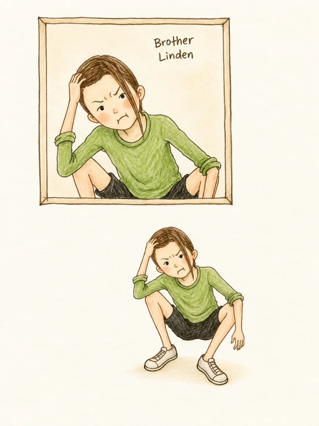 Linden Griffin, Lily's bullying brother, about to get a supernatural scolding